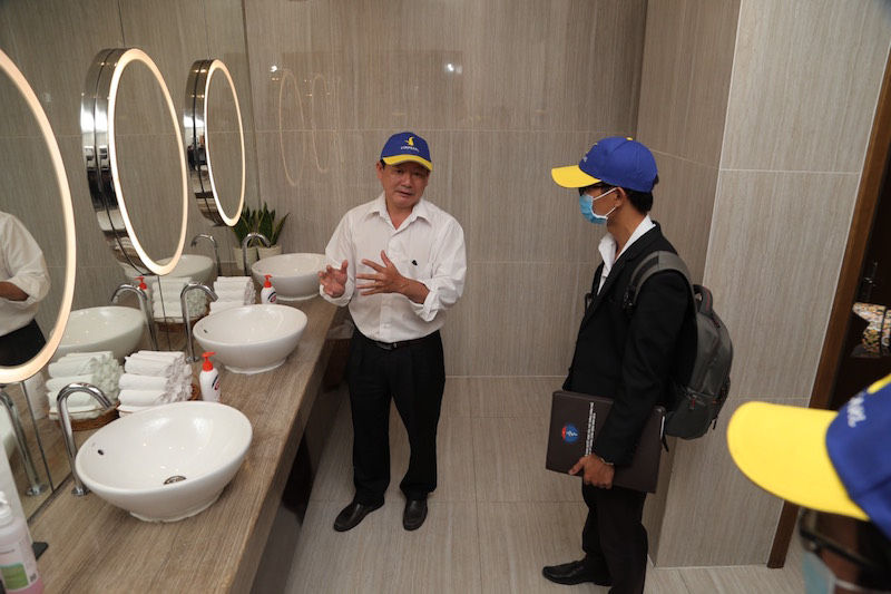 Khánh Hòa công bố mô hình khách sạn điển hình chủ động phòng chống virus nCoV.