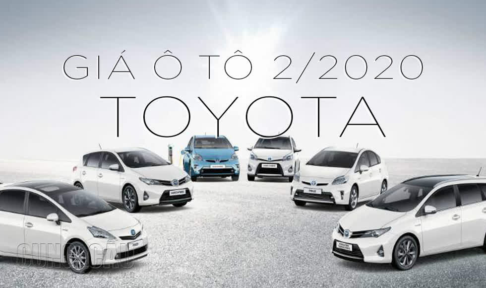 Giá ô tô Toyota tháng 2/2020: Wigo chỉ từ 345 triệu đồng