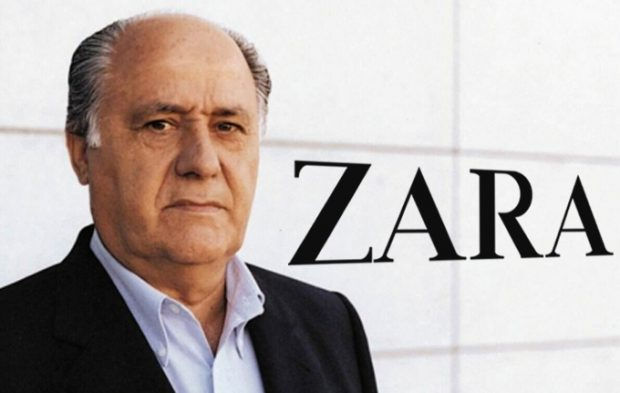  Doanh nhân người Tây Ban Nha Amancio Ortega, người sáng lập tập đoàn thời trang Inditex xếp vị trí this 6. Inditex sở hữu thương hiệu thời trang Zara, một trong những thương hiệu nổi tiếng và phổ biến nhất trên toàn thế giới. Tài sản của ông hiện nay là 81 USD. 