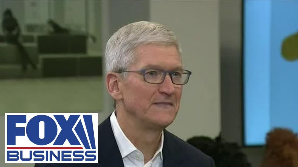 CEO của Apple Tim Cook trong một cuộc phỏng vấn với Fox News hồi tuần trước.