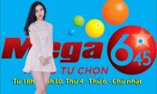 Xổ số Vietlott 11/3 - Trực tiếp Vietlott Mega 6/45 thứ 4 ngày 11/3/2020