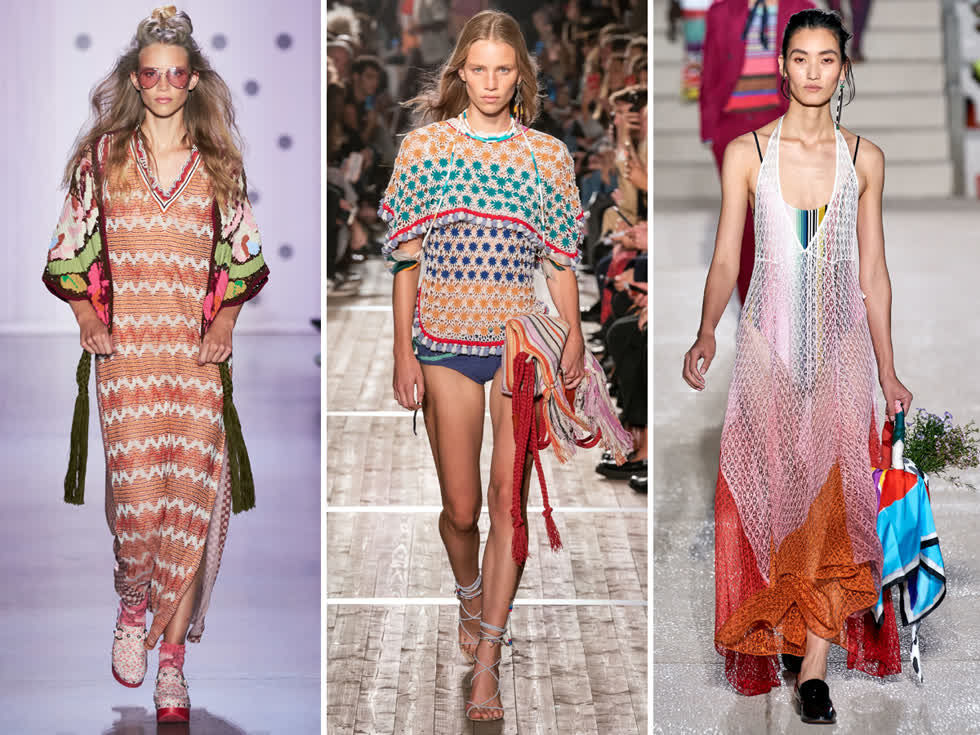 Từ trái qua: Anna Sui, Isabel Marant và Missoni. (Ảnh: Gorunway)