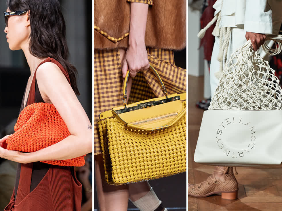 Từ trái qua: Bottega Veneta, Fendi và Stella McCartney. (Ảnh: Gorunway)