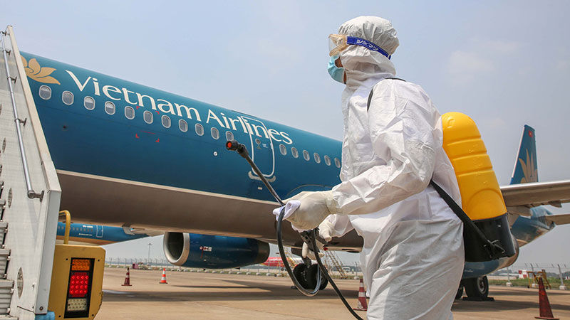 Bệnh nhân thứ 59 nhiễm COVID-19 là tiếp viên của Vietnam Airlines.