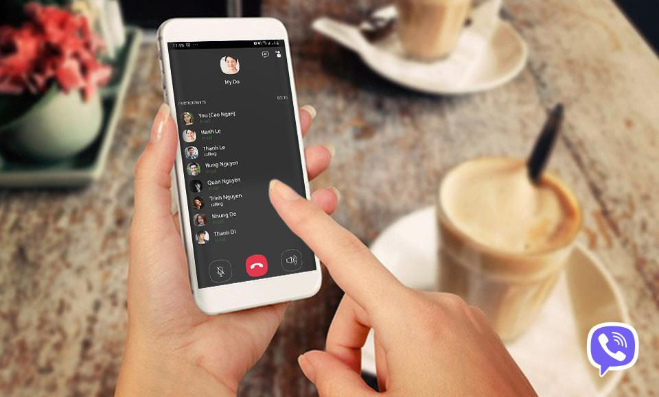 Viber cho phép gọi nhóm 20 thành viên cùng lúc