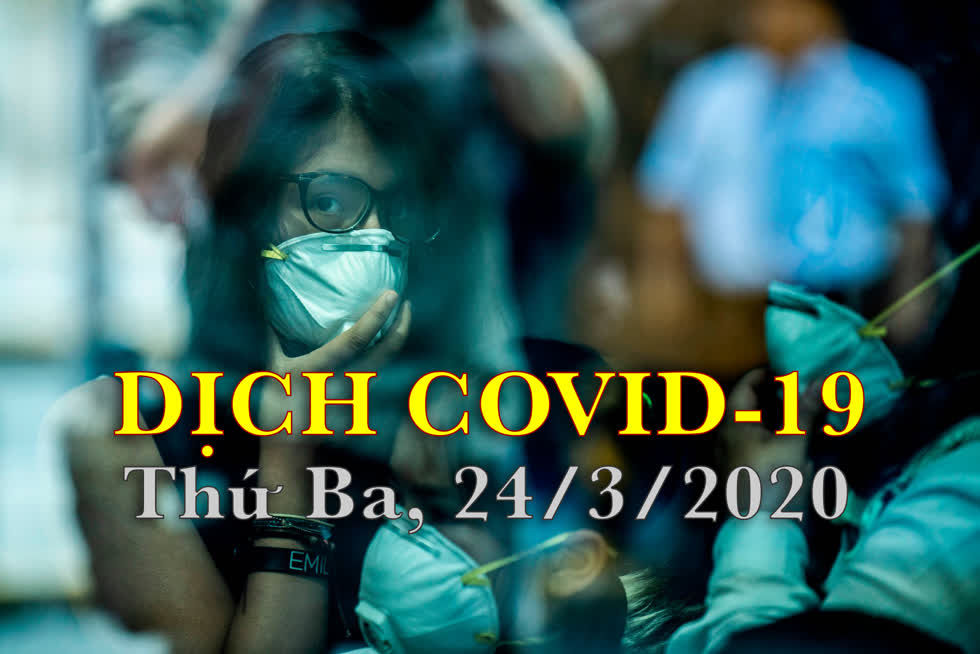 Cập nhật dịch COVID-19 ngày 24/3: Ấn Độ phong tỏa 1,3 tỷ dân