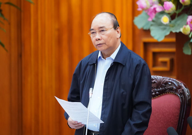  Thủ tướng Nguyễn Xuân Phúc .