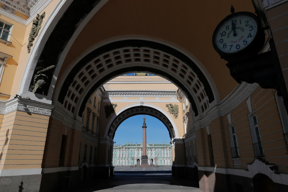     Bảo tàng Nhà nước Hermecca ở Saint Petersburg, Nga. 