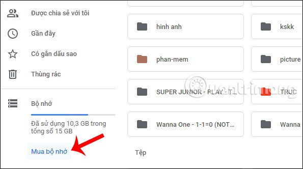 Cách mua thêm dung lượng Google Drive đơn giản nhất