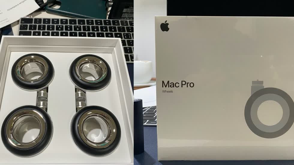 Apple bán 4 bánh xe cho Mac Pro có giá bằng chiếc iPhone 11