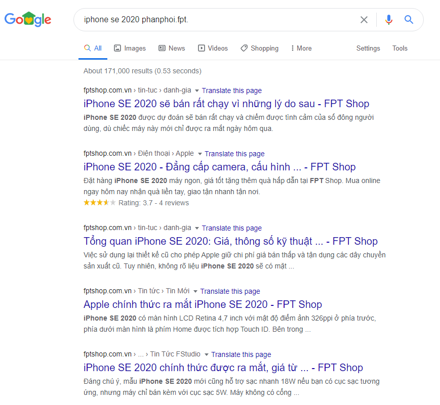   Bạn muốn tìm kiếm bài viết sản phẩm iphone SE 2020 trên trang phanphoi, bạn chỉ cần search: phone SE 2020 phanphoi.fpt. Kết quả bài viết sẽ hiện ra ngay trước mắt bạn.  