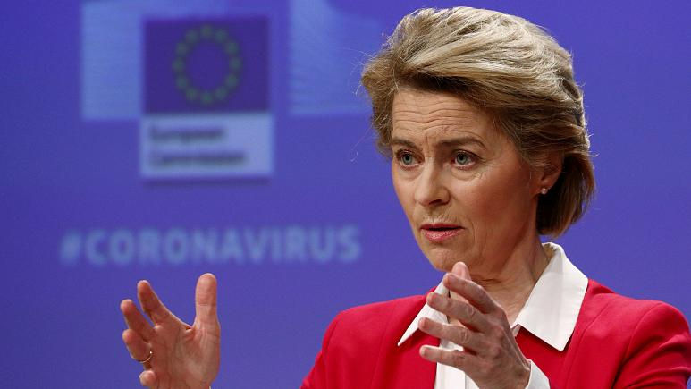 Chủ tịch Ủy ban châu Âu Ursula von der Leyen.