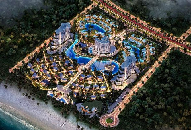 Phối cảnh dự án Nha Trang Seahorse Resort&Spa. Ảnh: Internet