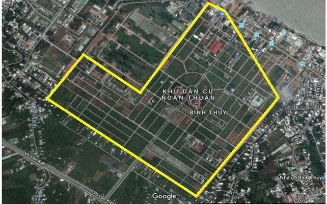 Khu dân cư Ngân Thuận tọa lạc tại trung tâm TP. Cần Thơ (Nguồn: Internet) 