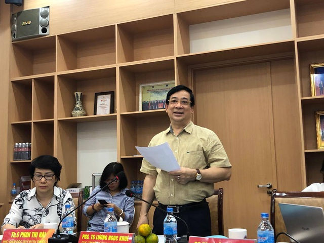 Phó Giáo sư, Tiến sĩ Lương Ngọc Khuê thông tin về tình hình các ca bệnh COVID-19 tại Việt Nam.