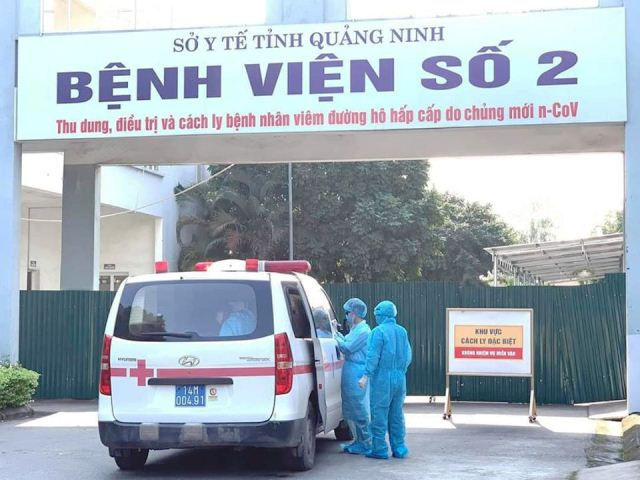 Bệnh viện số 2 Quảng Ninh - nơi điều trị bệnh nhân mắc COVID-19 từ Nga về nước được công bố khỏi bệnh chiều nay 25/5.