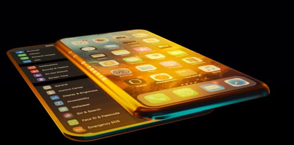 Ngắm thiết kế iPhone 13 trong mơ với màn hình trượt, máy quét LiDAR