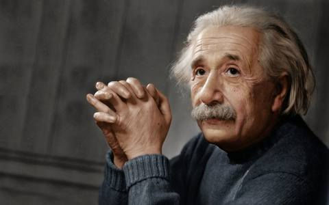 Albert Einstein, nhà khoa học vĩ đại nhất của thế kỷ 20. Ảnh: Internet