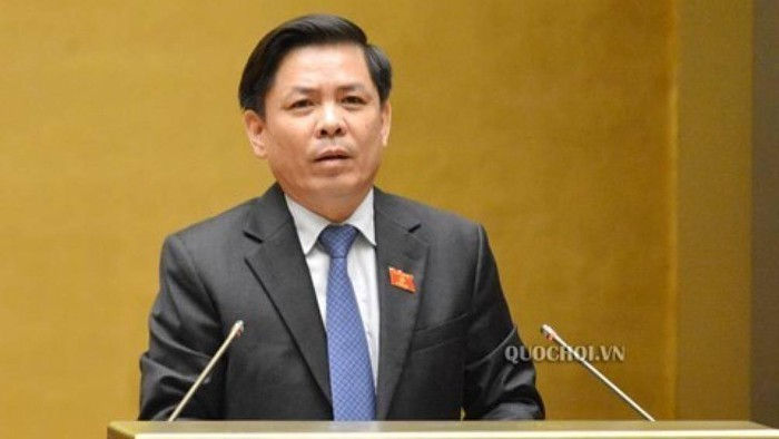 Bộ trưởng Bộ GTVT Nguyễn Văn Thể cam kết thực hiện tốt các dự án giao thông trọng điểm. Ảnh: Quốc Hội