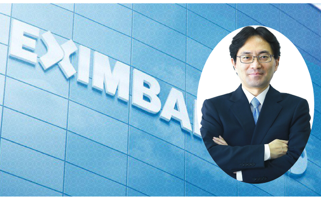 Tân Chủ tịch Eximbank, ông Yasuhiro Saitoh là người nước ngoài đầu tiên giữ ghế Chủ tịch nhà băng này.