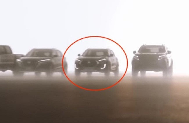 Magnite xuất hiện trong một đoạn video của hãng Nissan cách đây không lâu.