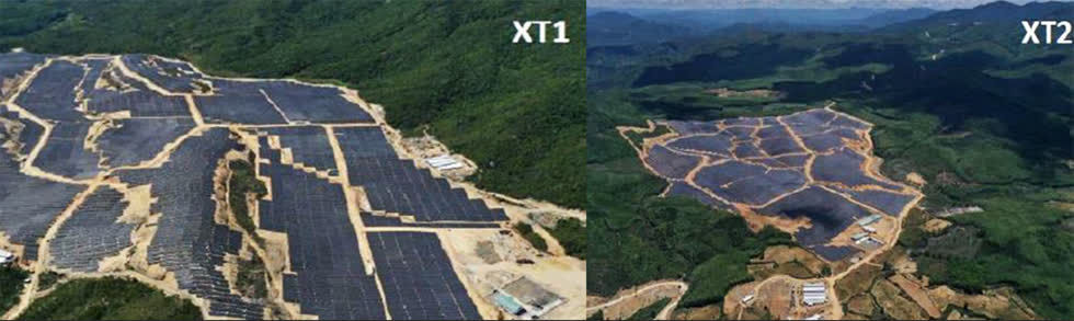Trang trại năng lượng mặt trời của BGC tại Việt Nam hiện có công suất 67 megawatt. Ảnh: Bangkok Post.
