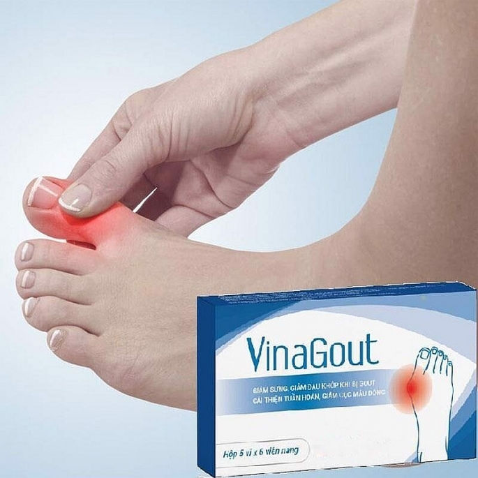 Sản phẩm Vinagout quảng cáo công dụng không đúng sự thật, đây là thực phẩm bảo vệ sức khỏe nhưng đang được quảng cáo như thuốc chữa bệnh. 