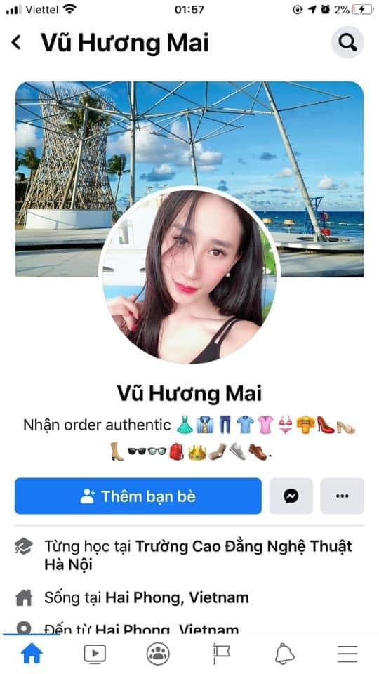 Facebook người phụ nữ.