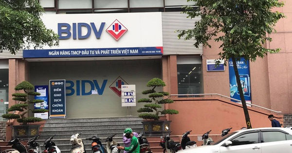   Chi nhánh ngân hàng BIDV nơi xảy ra vụ cướp.  