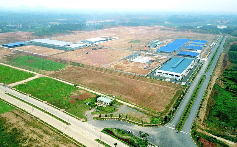 Khu công nghiệp Phú Hà, thị xã Phú Thọ.