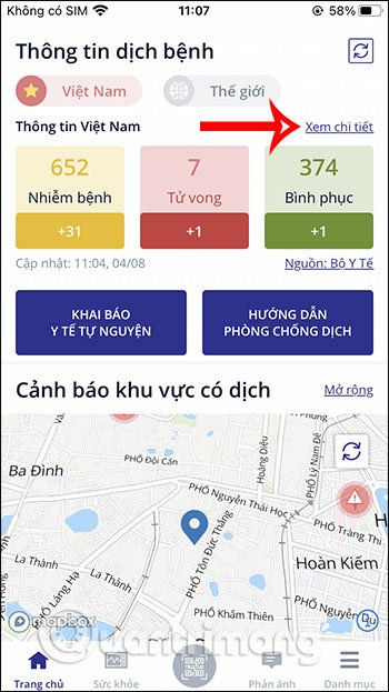 Hướng dẫn cách dùng NCOVI theo dõi F0, cập nhật tình hình COVDI-19  