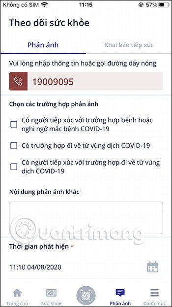 Hướng dẫn cách dùng NCOVI theo dõi F0, cập nhật tình hình COVDI-19  