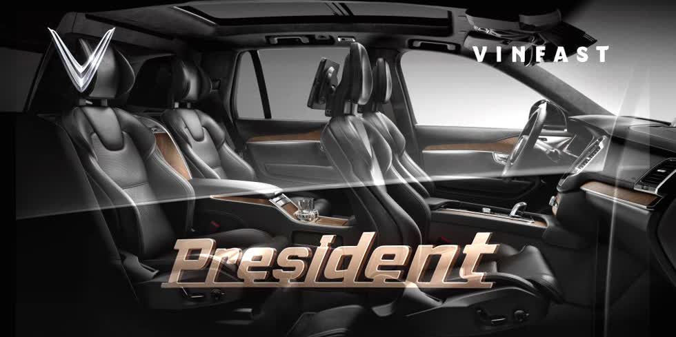 Hình ảnh nội thất mới nhất của VinFast President.