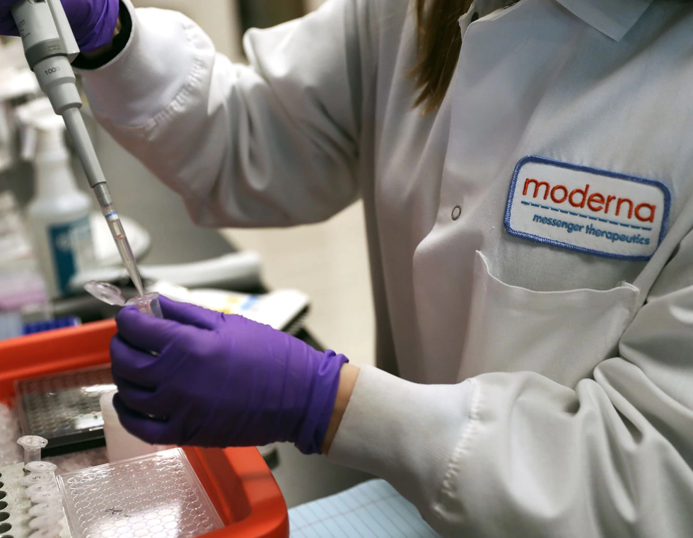 Moderna đang là ứng cử viên sáng giá của Mỹ trong hành trình chạy đua vaccine COVID-19. Ảnh: Moderna