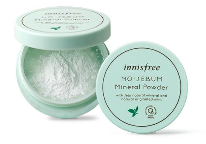 Innisfree No Sebum Mineral Powder.