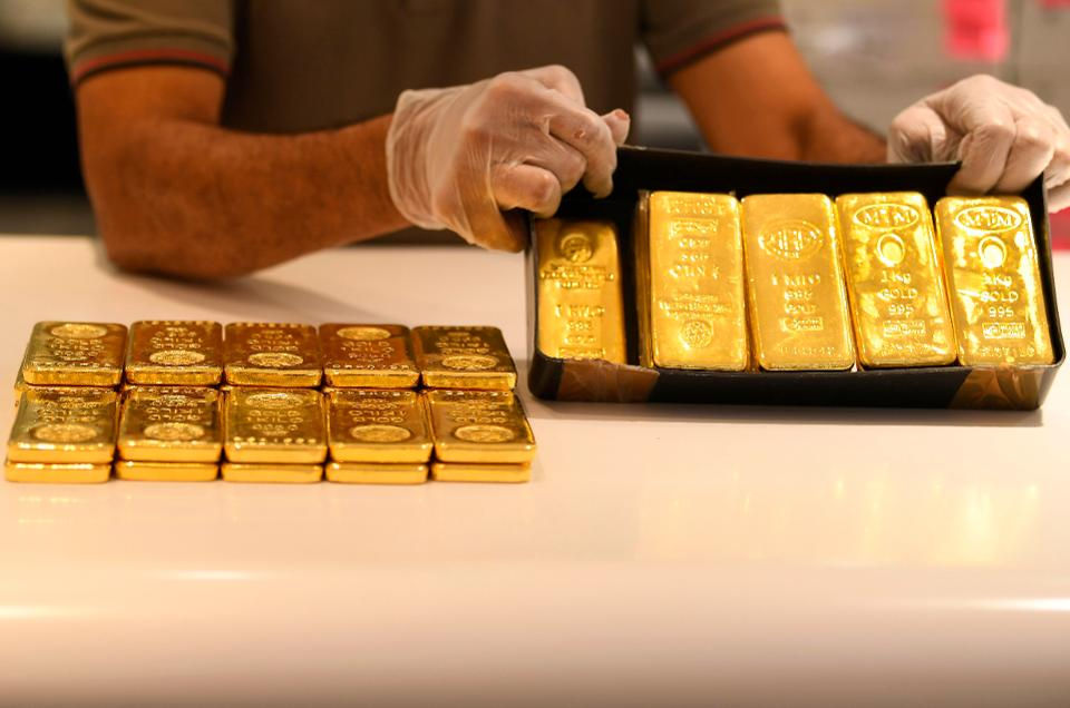Giá vàng lấy đà tăng mạnh trở lại với hơn 1 triệu đồng/lượng