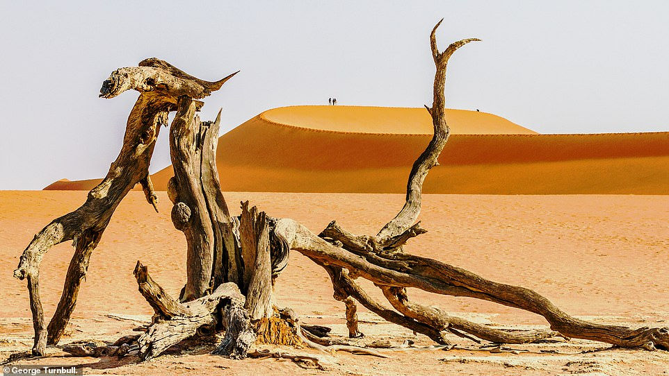     Nhiếp ảnh gia George Turnbull đã chụp được hình ảnh đầy mê hoặc này về Công viên Namib-Naukluft ở Namibia, và đã được chọn trong danh sách ảnh phong cảnh. 