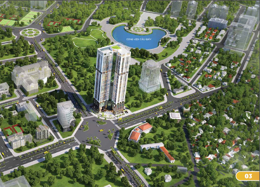 Dự án Luxury Park Views Cầu Giấy của Phan Nguyễn
