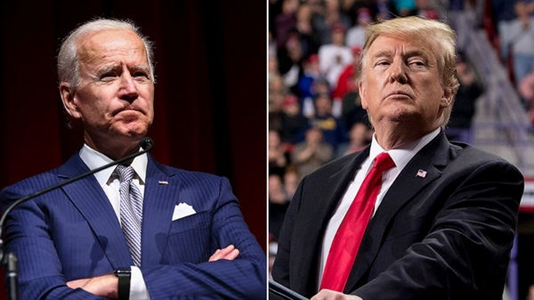 Ứng cử viên Joe Biden và ông Trump. Nguồn ảnh: AP