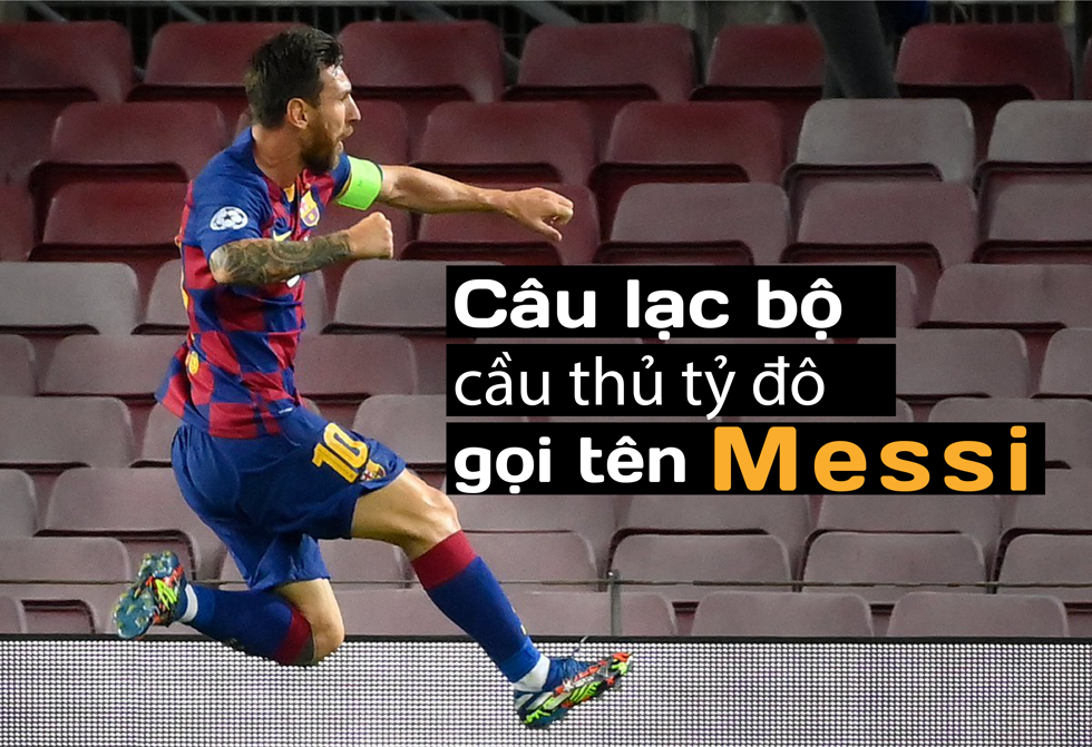 Dù thất bại tại Champions League, Messi vẫn gia nhập hàng ngũ những ngôi sao thể thao tỷ USD 