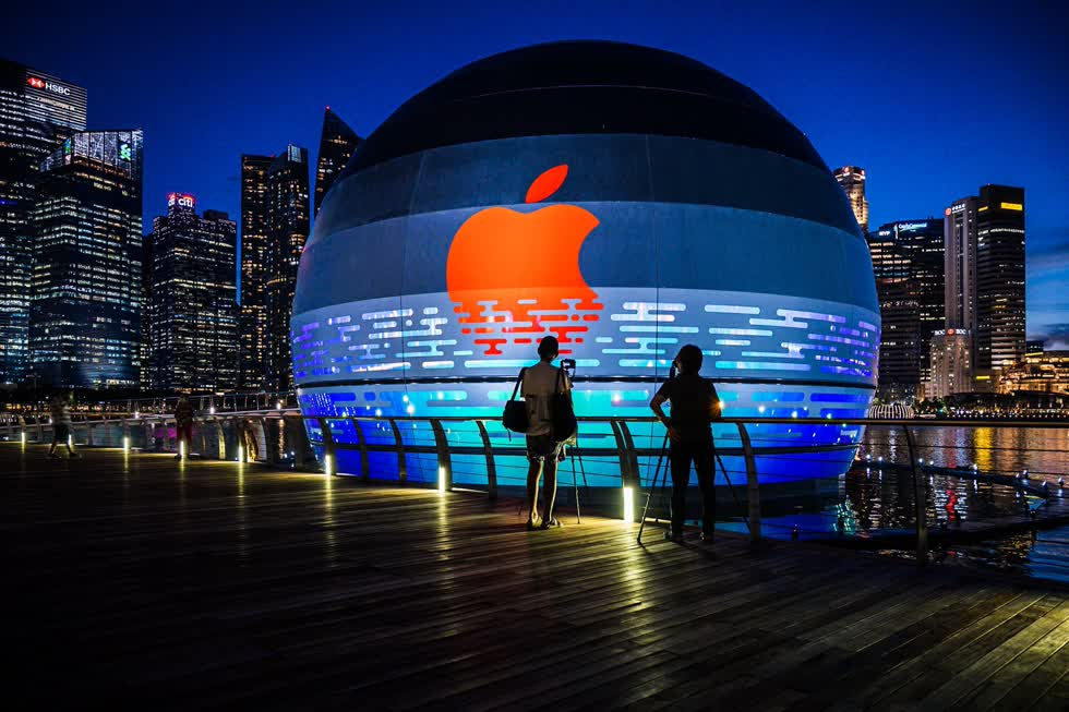 Apple sắp khai trương Apple Store trên mặt nước đầu tiên trên thế giới tại Singapore