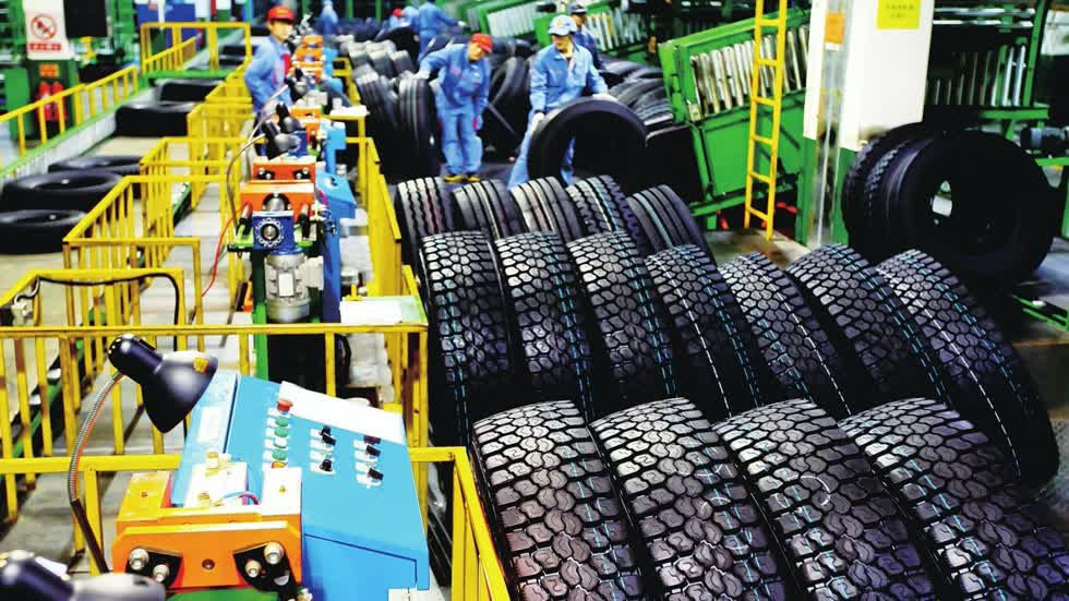   Mỹ là thị trường xuất khẩu lớn nhất của lốp xe Việt Nam, chiếm trên 50% tổng kim ngạch xuất khẩu sản phẩm này. Ảnh: Tạp chí Công Thương  