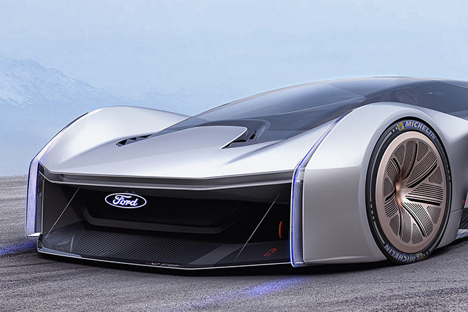 Ford tung concept siêu xe có thiết kế bất ngờ