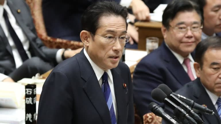 Fumio Kishida, hiện là người đứng đầu chính sách của LDP. Ảnh: ANR
