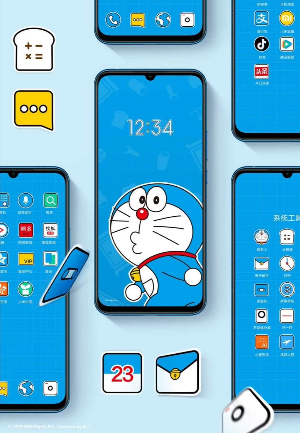 Xiaomi ra mắt Mi 10 Youth phiên bản kỷ niệm 50 năm Doraemon