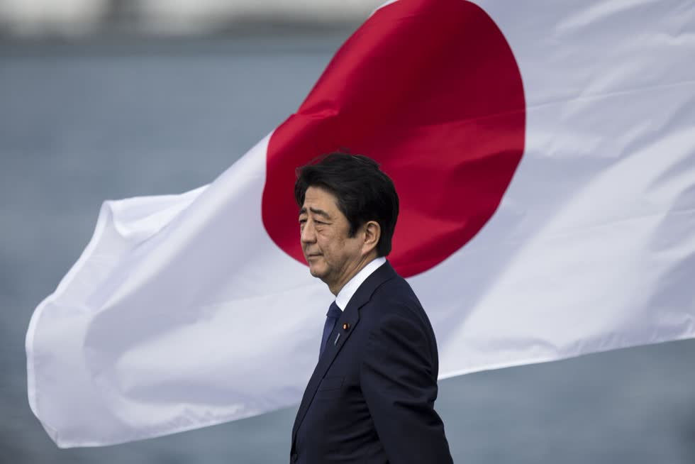 Shinzo Abe từ chức vì lý do sức khoẻ. Ảnh: Getty