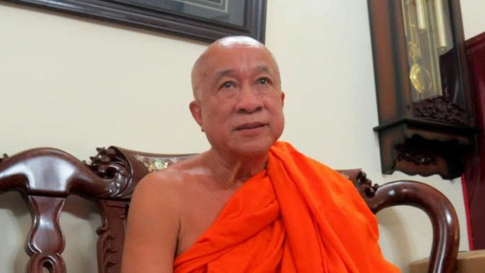  Hòa thượng Thích Thiện Chiếu  bị tạm ngưng chức vụ  trụ trì chùa Kỳ Quang 2  kể từ ngày 5/9/2020. Ảnh: Người Lao Động