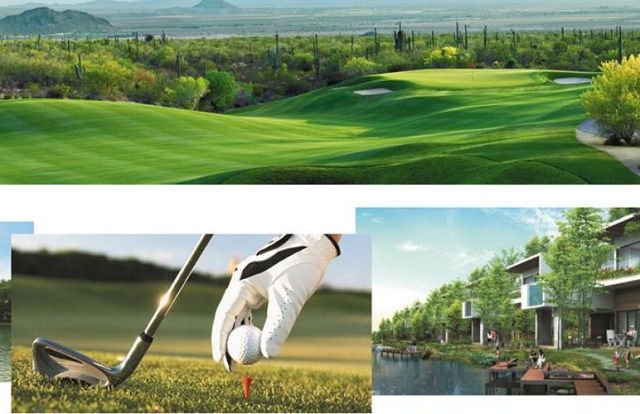 Tổ hợp sân golf, nghỉ dưỡng khu đồi Khe Chè được kêu gọi đầu tư. Ảnh: TTXTĐT Quảng Ninh.