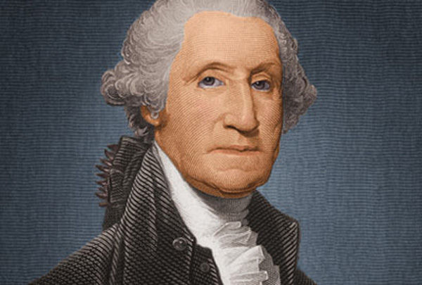 Hình Tổng thống George Washington. Ảnh: Qua Thingling.com
