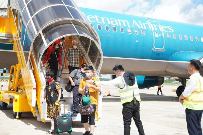 Cùng với Nội Bài và Tân Sơn Nhất, Cần Thơ là sân bay được chọn để đón các chuyến bay đến và đi khi mở cửa lại các đường bay quốc tế. Ảnh: NLĐ